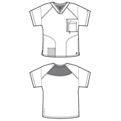 Barco One Amplify Scrub Top